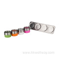 Multi-colored Stainless Steel Spice Jar